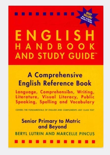 English handbook and study guide